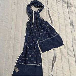 Vintage Dior silk scarf